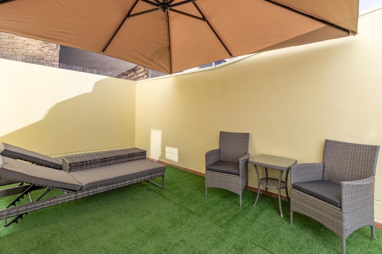 Gorgeous Apt With A Large Private Terrace Valencia Ngoại thất bức ảnh