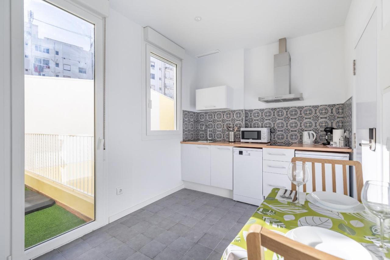 Gorgeous Apt With A Large Private Terrace Valencia Ngoại thất bức ảnh